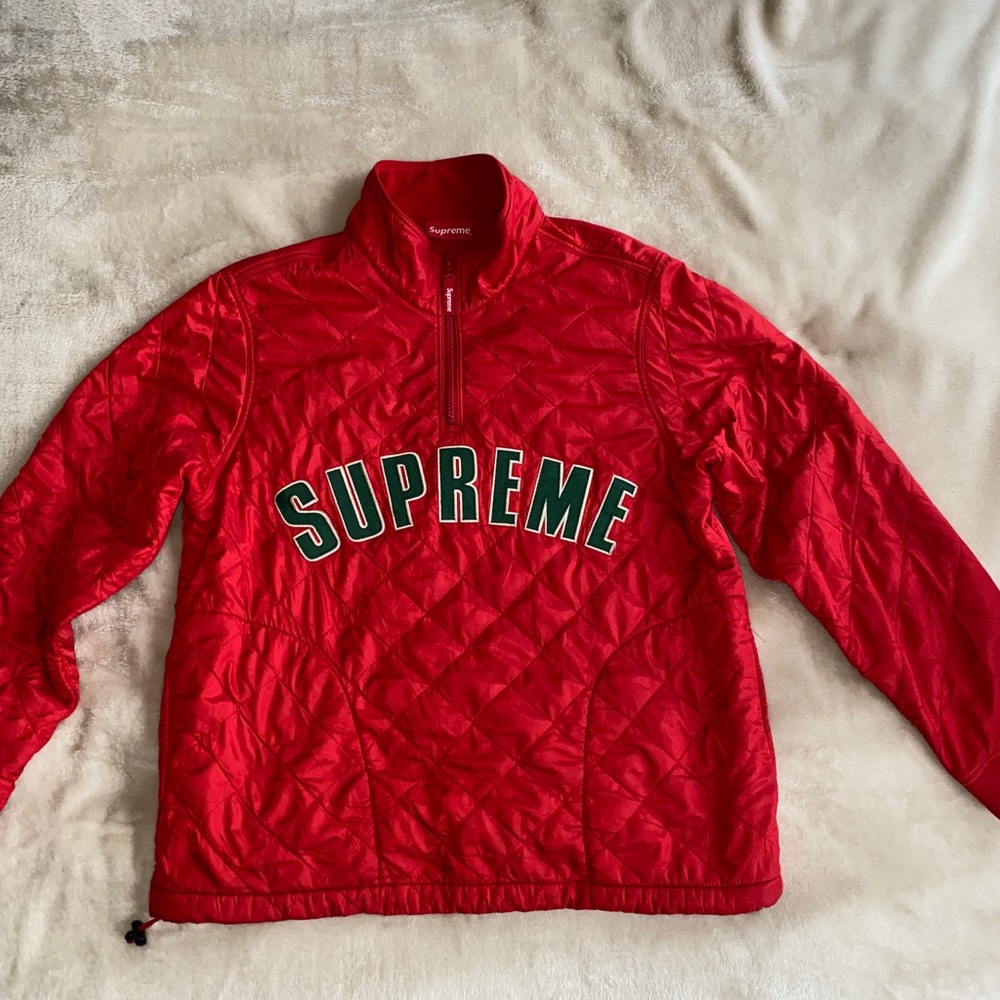 Supreme quarter zip